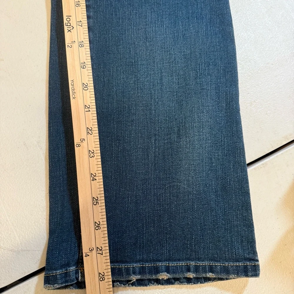 Lane Bryant Distinctly Boot jeans 18P petite bootcut blue stretch denim